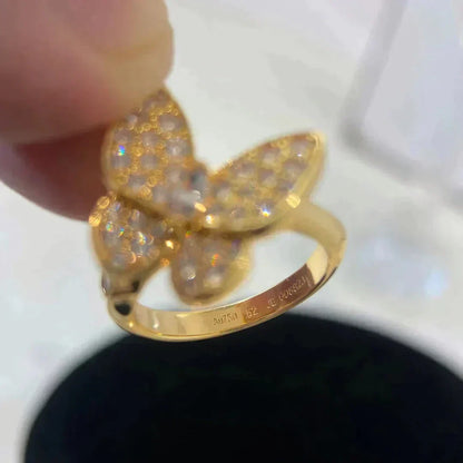 [⭐JeweliWhal]BUTTERFLY DIAMOND RING