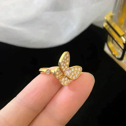 [⭐JeweliWhal]BUTTERFLY DIAMOND RING