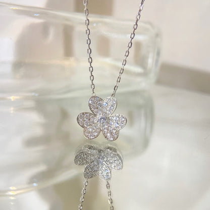 [⭐JeweliWhal]FLOWER DIAMOND NECKLACE