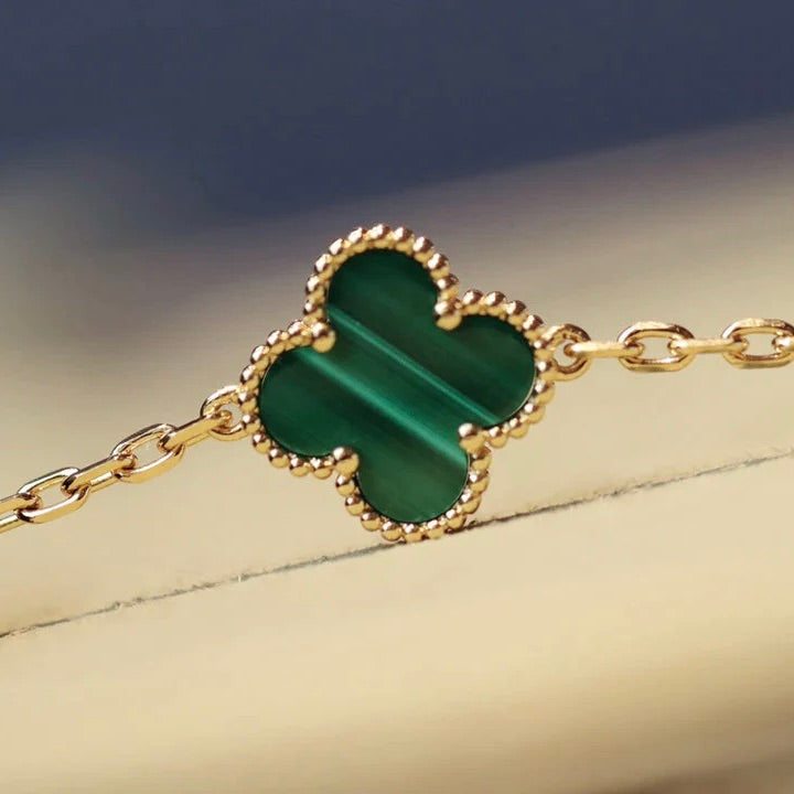 [⭐JeweliWhal]CLOVER 20 MOTIFS MALACHITE GOLD