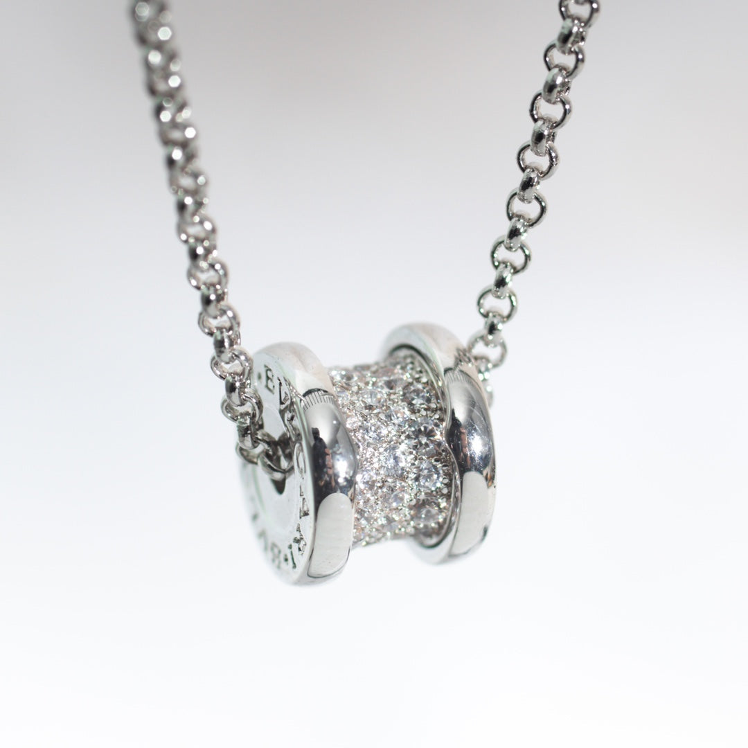 [⭐JeweliWhal]ZERO 1 SILVER DIAMOND NECKLACE