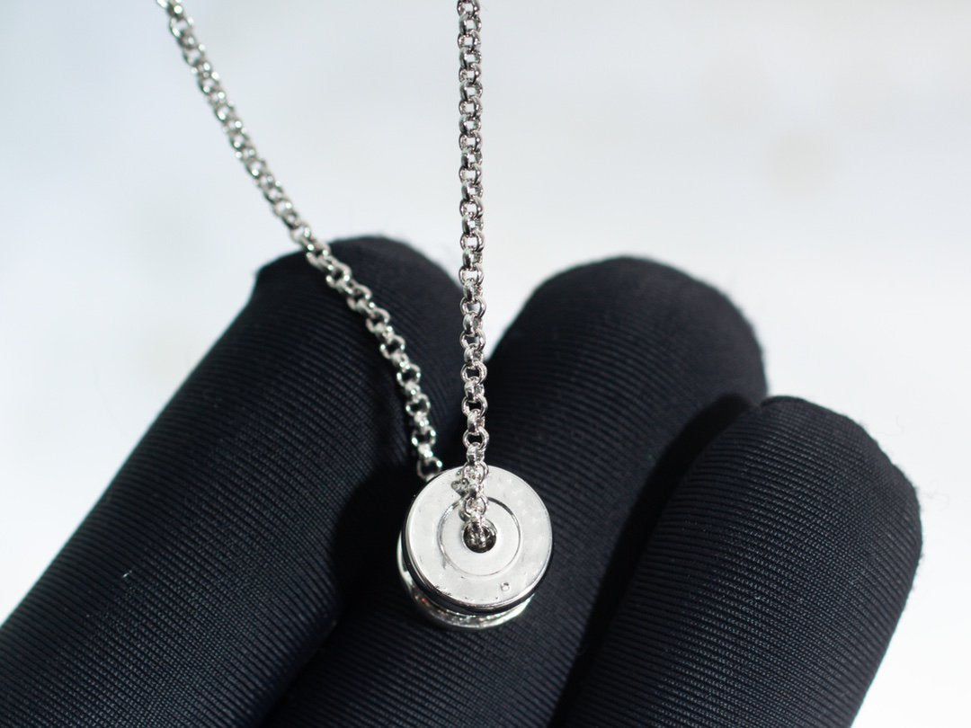 [⭐JeweliWhal]ZERO 1 SILVER DIAMOND NECKLACE