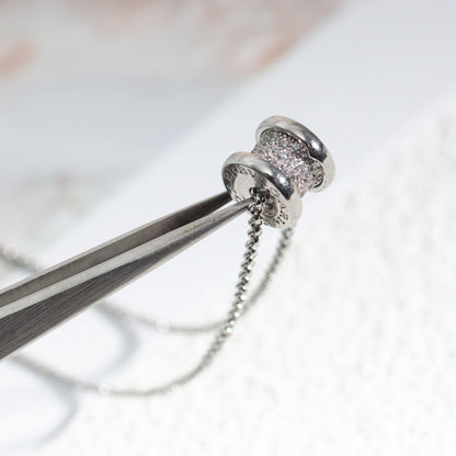 [⭐JeweliWhal]ZERO 1 SILVER DIAMOND NECKLACE