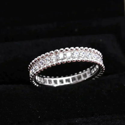 [⭐JeweliWhal]PERLEE DIAMOND SILVER RING