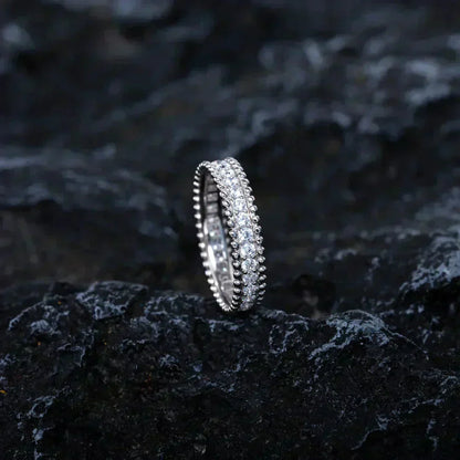 [⭐JeweliWhal]PERLEE DIAMOND SILVER RING