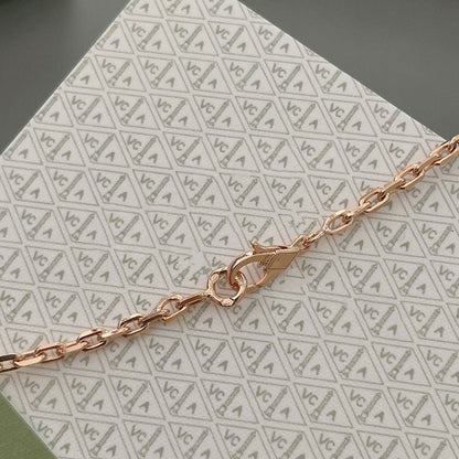 [⭐JeweliWhal]LUCKY SPRING 15 MOTIFS ROSE GOLD NECKLACE