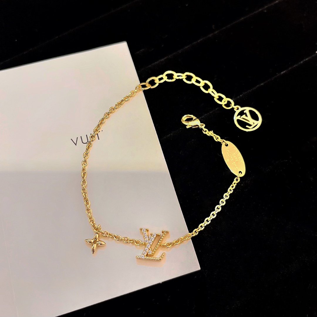 [⭐JeweliWhal]LOGO STAR MOTIF GOLD BRACELET