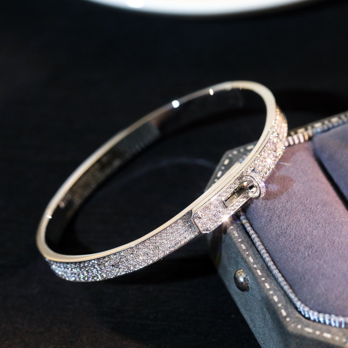 [⭐JeweliWhal]KELLY BRACELET DIAMOND PAVED