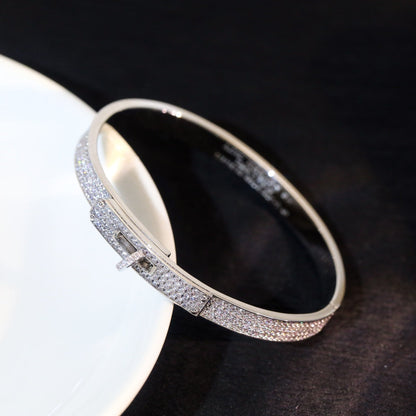 [⭐JeweliWhal]KELLY BRACELET DIAMOND PAVED