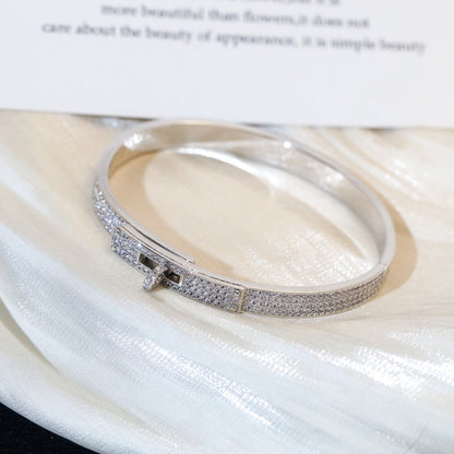 [⭐JeweliWhal]KELLY BRACELET DIAMOND PAVED