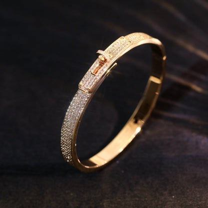 [⭐JeweliWhal]KELLY BRACELET DIAMOND PAVED