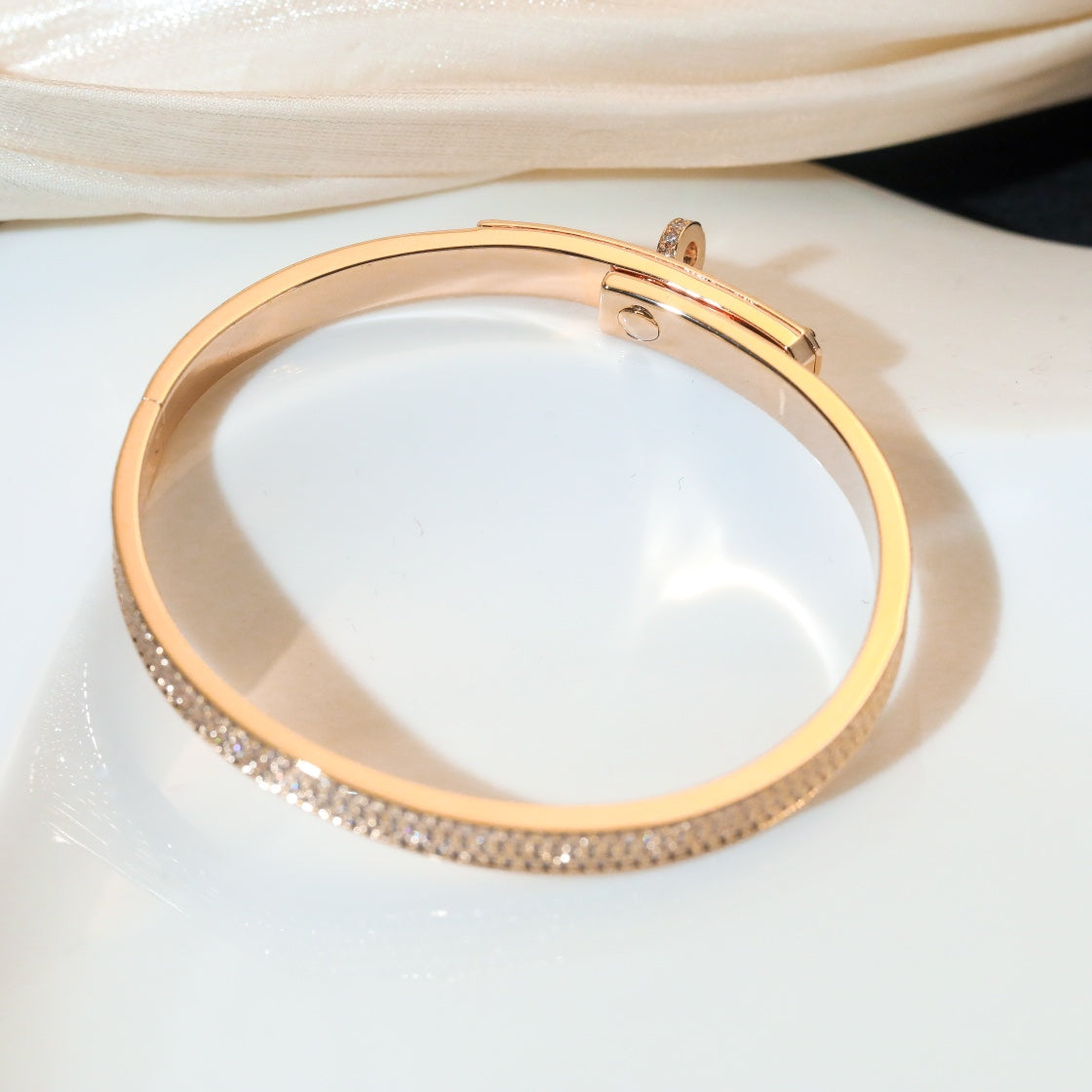 [⭐JeweliWhal]KELLY BRACELET DIAMOND PAVED