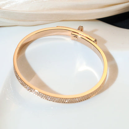 [⭐JeweliWhal]KELLY BRACELET DIAMOND PAVED