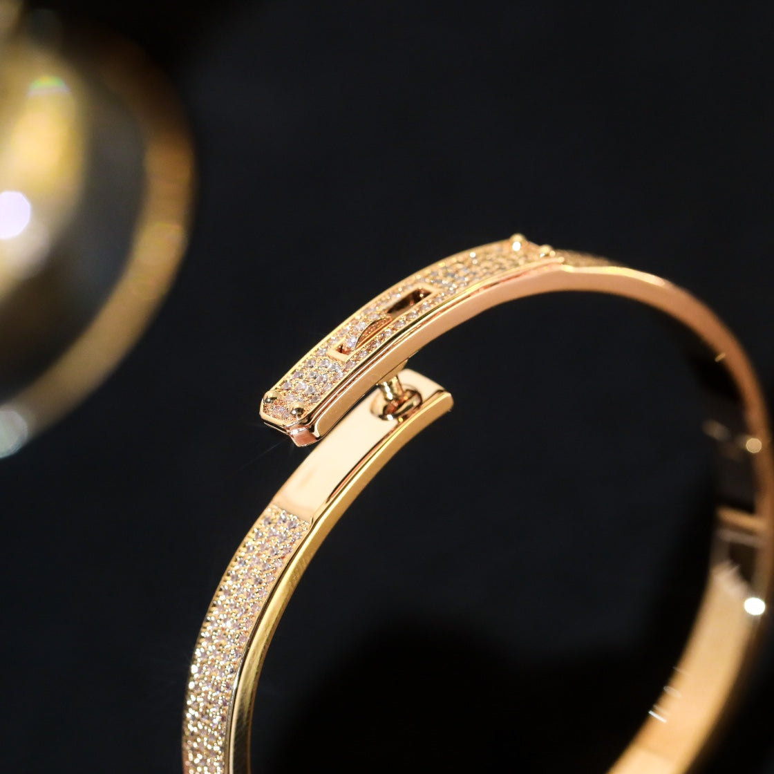[⭐JeweliWhal]KELLY BRACELET DIAMOND PAVED