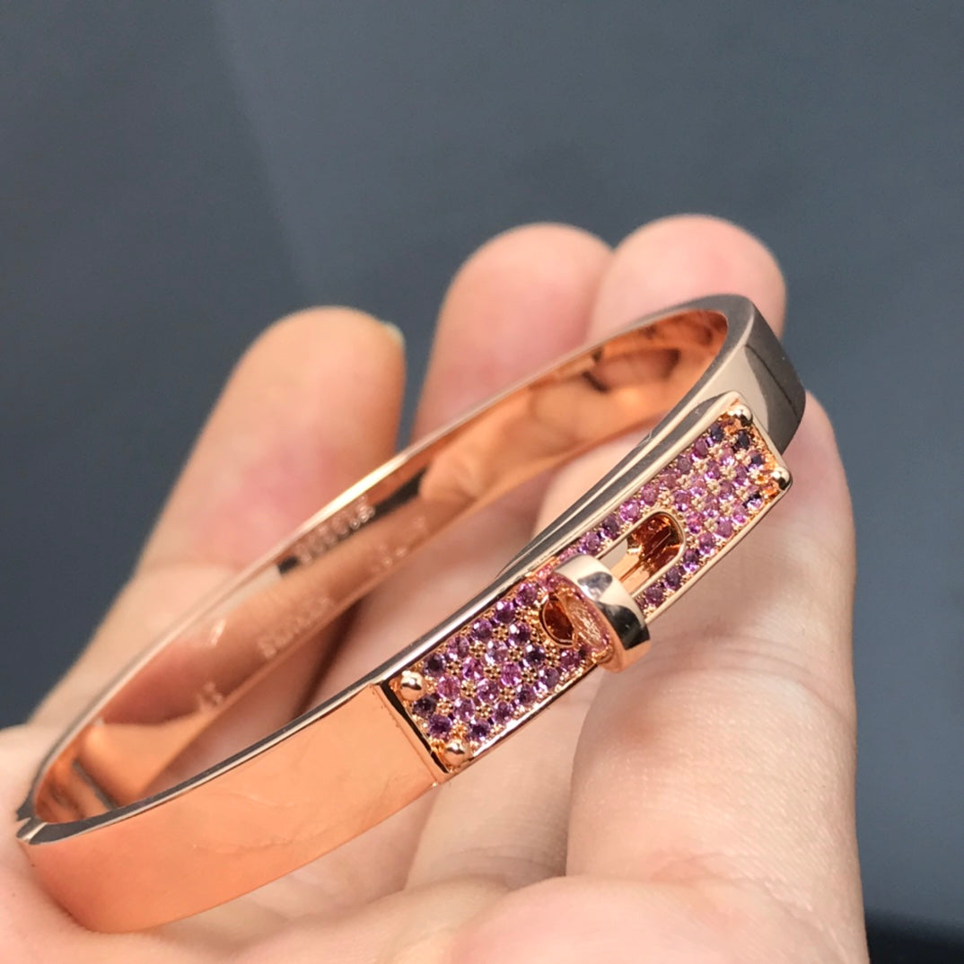 [⭐JeweliWhal]KELLY BRACELET PINK DIAMOND