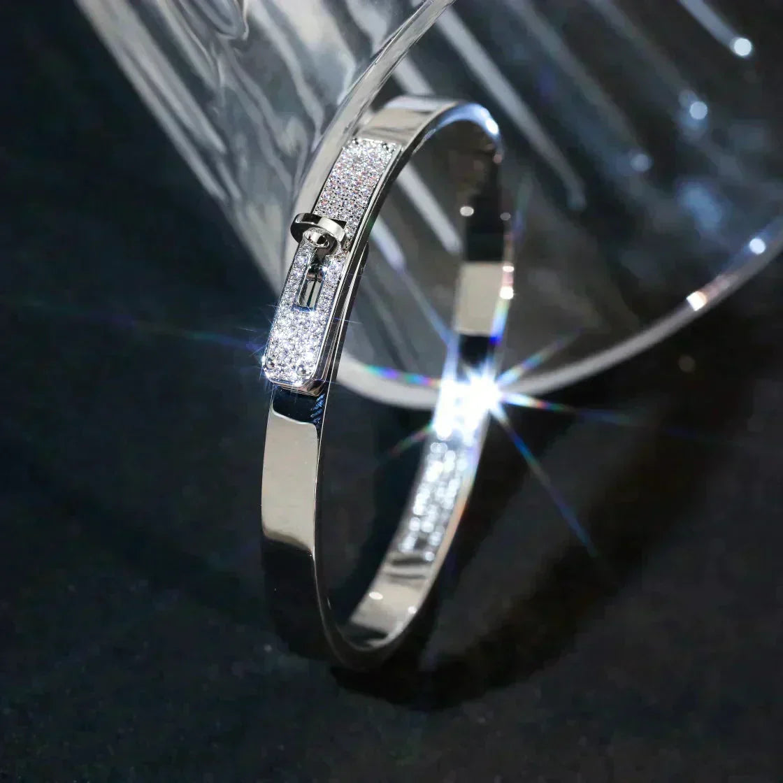 [⭐JeweliWhal]KELLY SILVER DIAMOND BRACELET