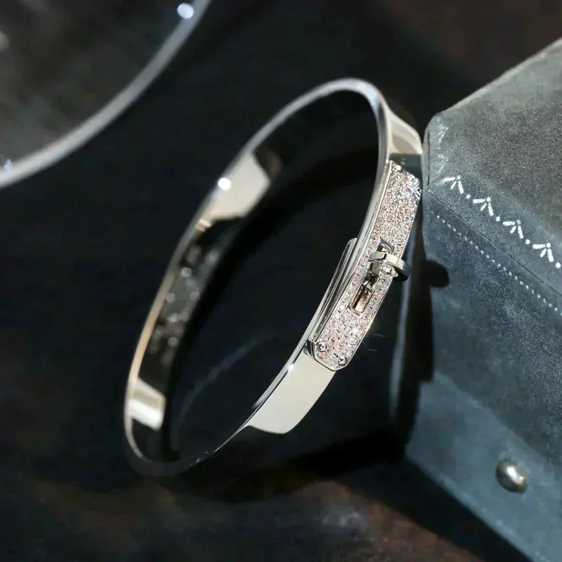 [⭐JeweliWhal]KELLY SILVER DIAMOND BRACELET