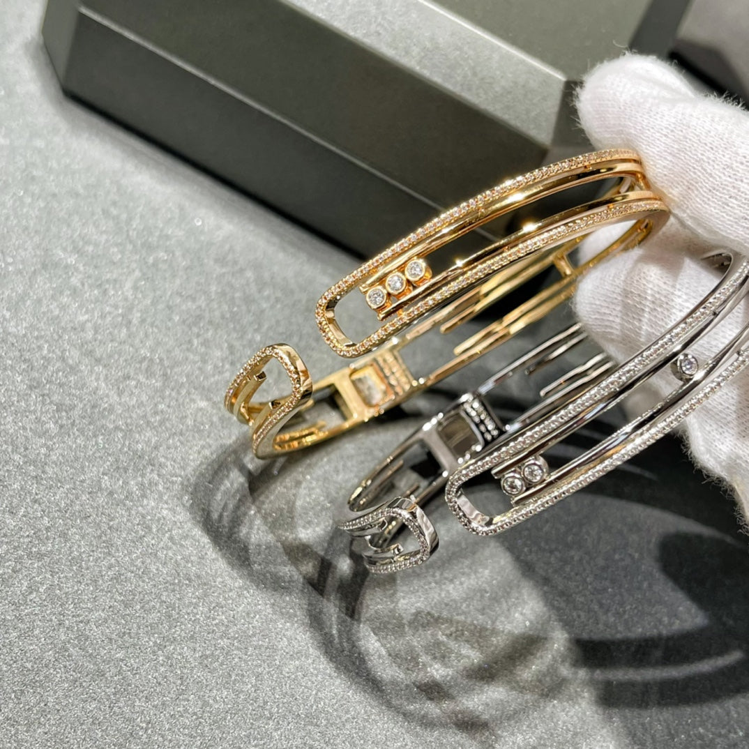 [⭐JeweliWhal]MOVE 10TH PAVED DIAMOND BRACELET