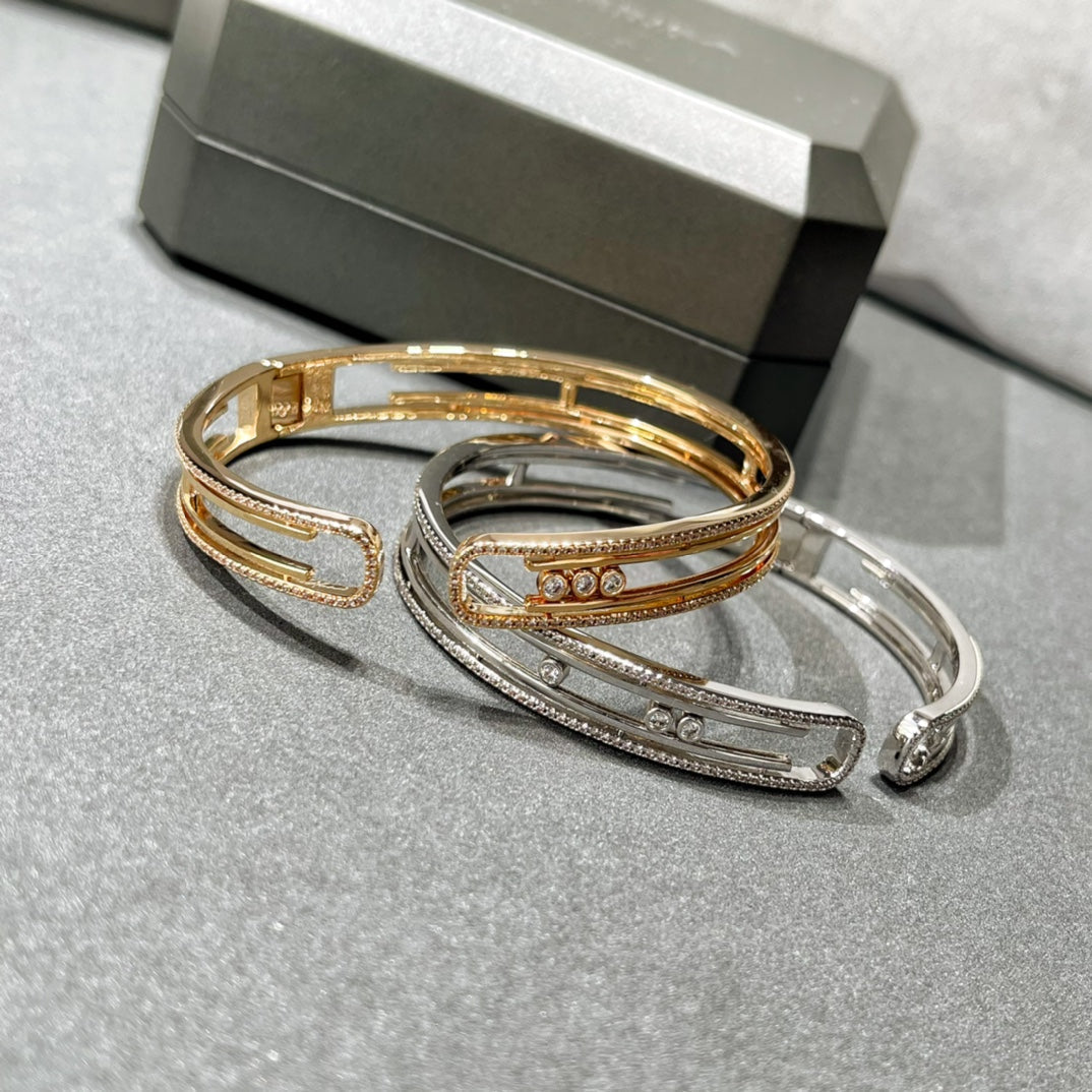[⭐JeweliWhal]MOVE 10TH PAVED DIAMOND BRACELET