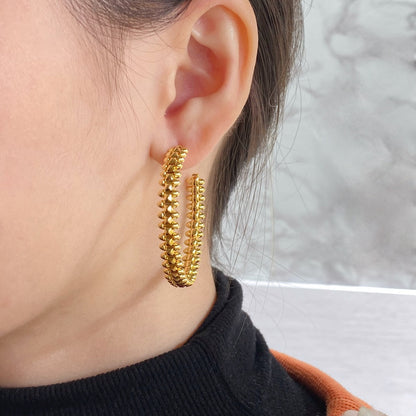 [⭐JeweliWhal]CLASH HOOP EARRINGS