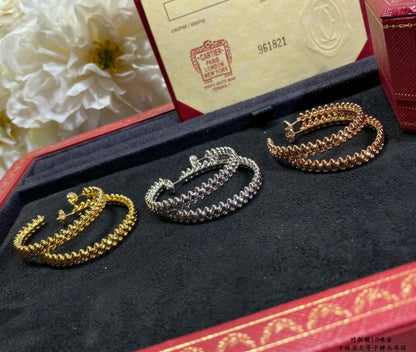 [⭐JeweliWhal]CLASH LARGE HOOP EARRINGS