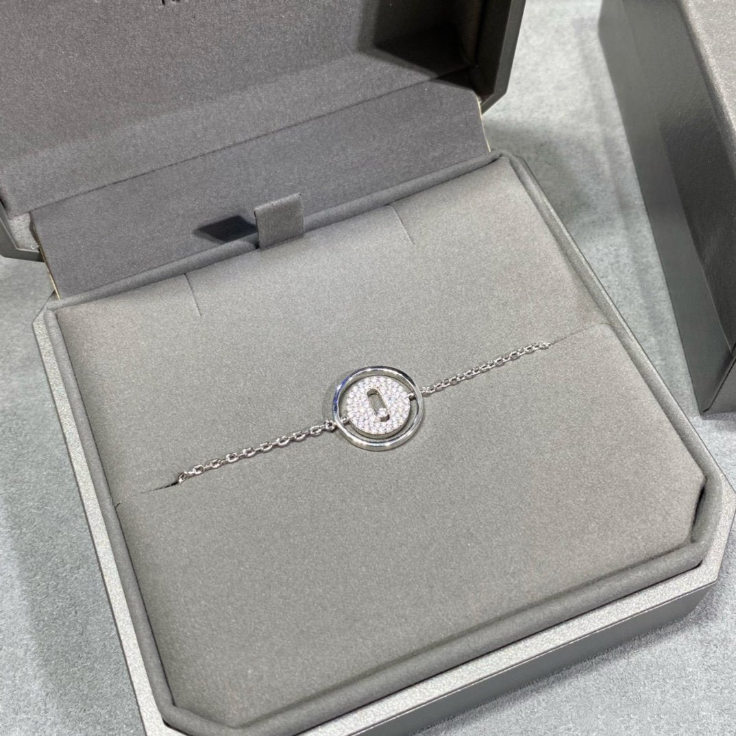 [⭐JeweliWhal]Demo MOVE DIAMOND PAVED BRACELET
