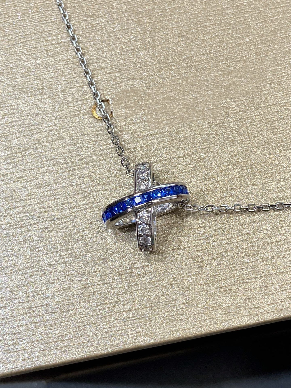 [⭐JeweliWhal]LIENS DIAMOND SILVER NECKLACE