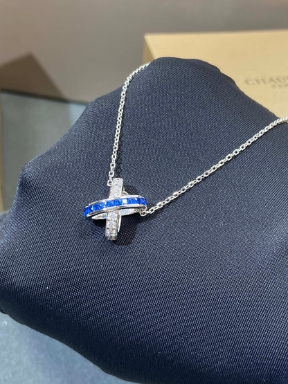 [⭐JeweliWhal]LIENS DIAMOND SILVER NECKLACE