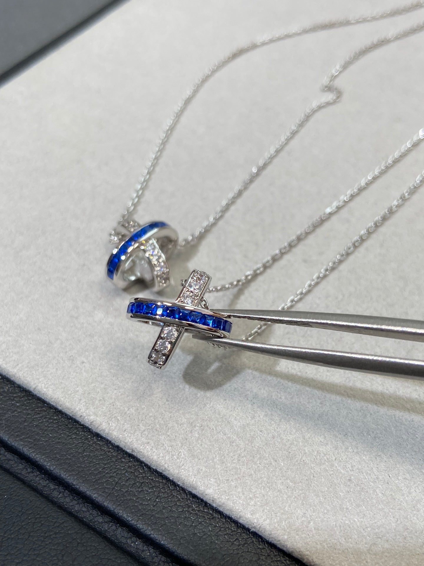 [⭐JeweliWhal]LIENS DIAMOND SILVER NECKLACE