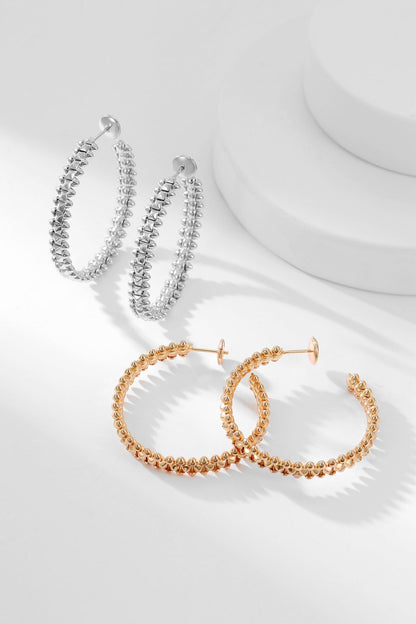 [⭐JeweliWhal]CLASH HOOP EARRINGS