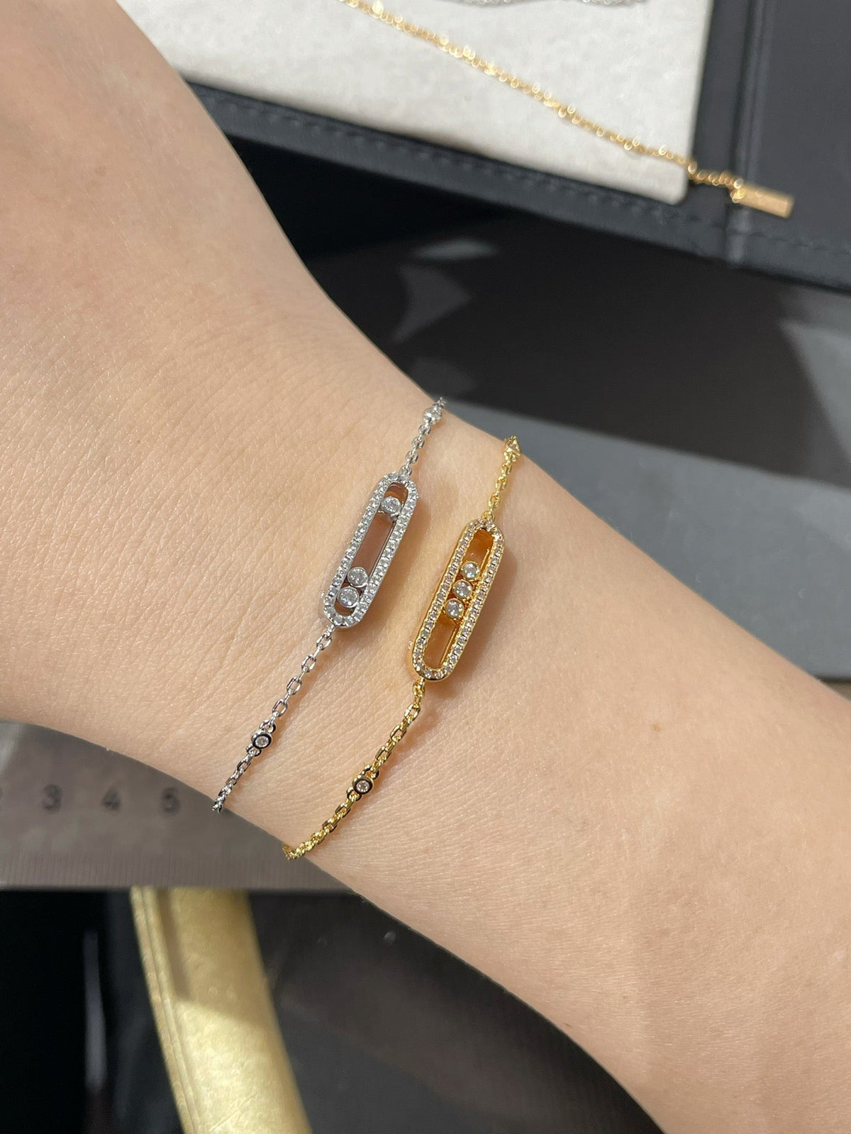 [⭐JeweliWhal]BABY MOVE DIAMOND BRACELET