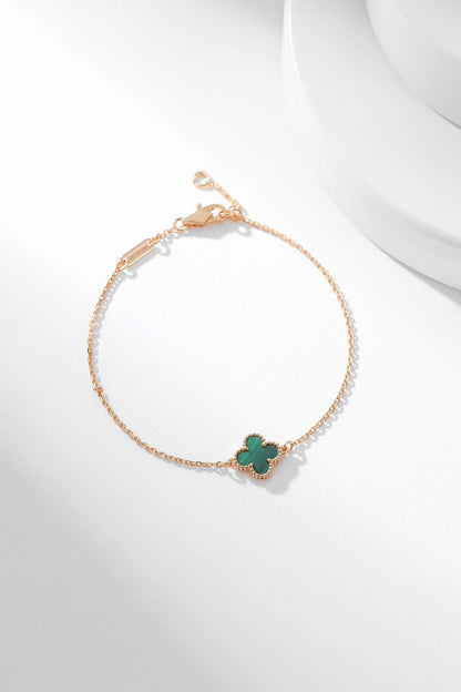 [⭐JeweliWhal]CLOVER BRACELET MALACHITE 1 MOTIF
