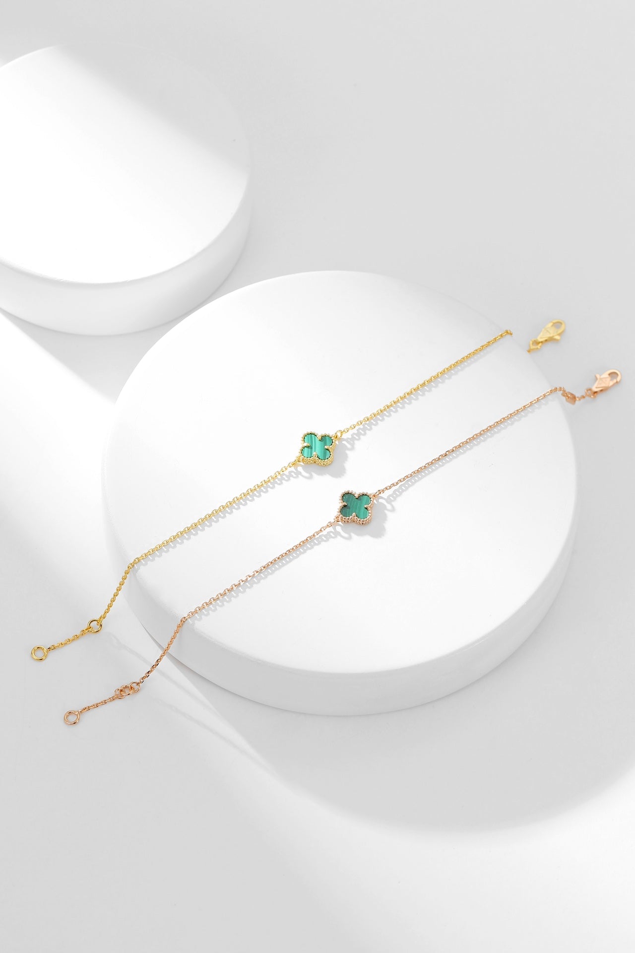 [⭐JeweliWhal]CLOVER BRACELET MALACHITE 1 MOTIF