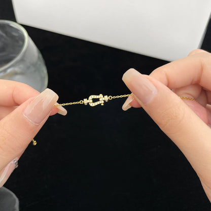 [⭐JeweliWhal]FORCE 10 FULL DIAMOND BUCKLE CHAIN LINK MINI MODEL