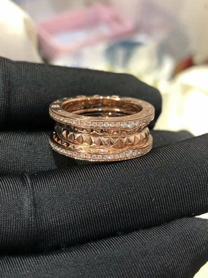 [⭐JeweliWhal]ZERO 1 ROCK DIAMOND PINK GOLD