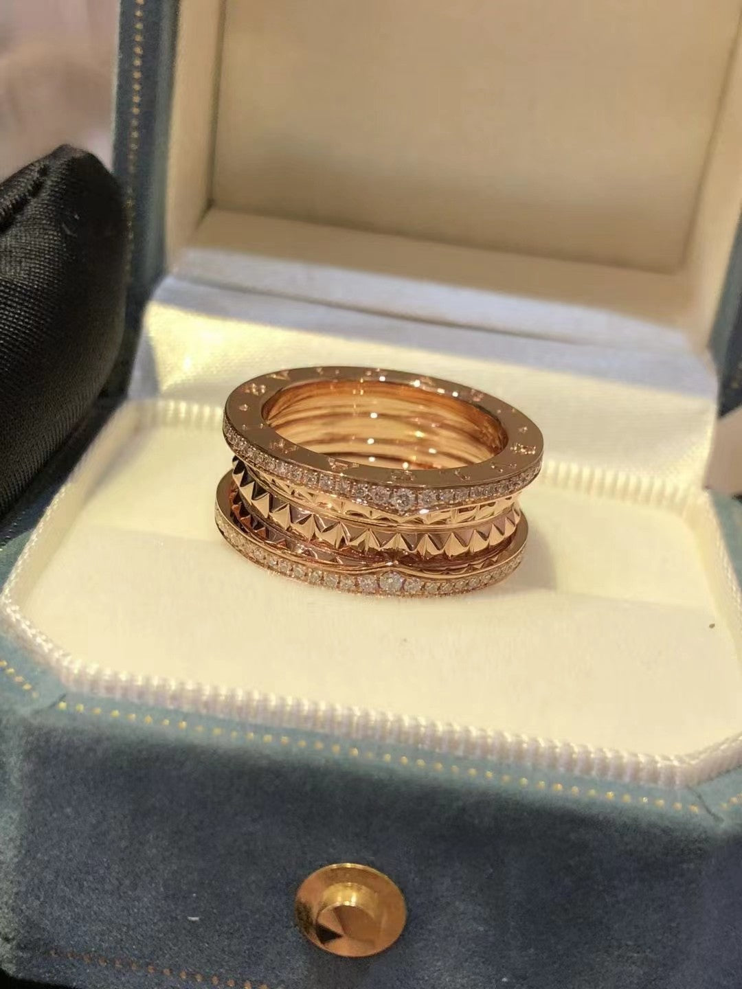 [⭐JeweliWhal]ZERO 1 ROCK DIAMOND PINK GOLD