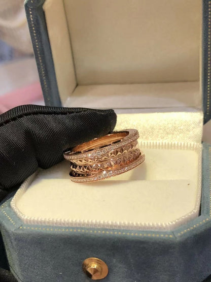 [⭐JeweliWhal]ZERO 1 ROCK DIAMOND PINK GOLD