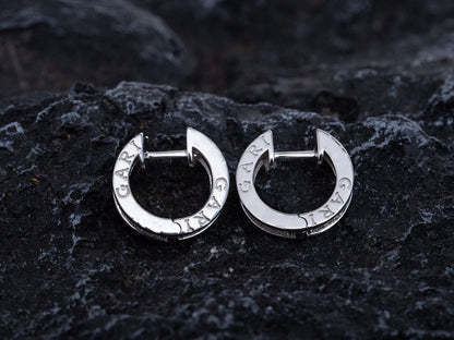 [⭐JeweliWhal]ZERO 1 MINI SILVER DIAMOND EARRINGS