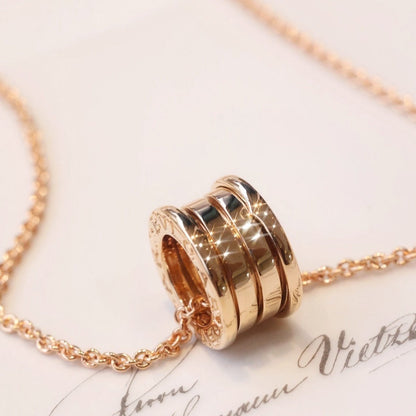 [⭐JeweliWhal]ZERO 1 PINK GOLD NECKLACE