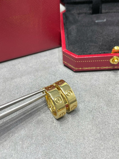 [⭐JeweliWhal]LOVE 5.5MM EARRINGS