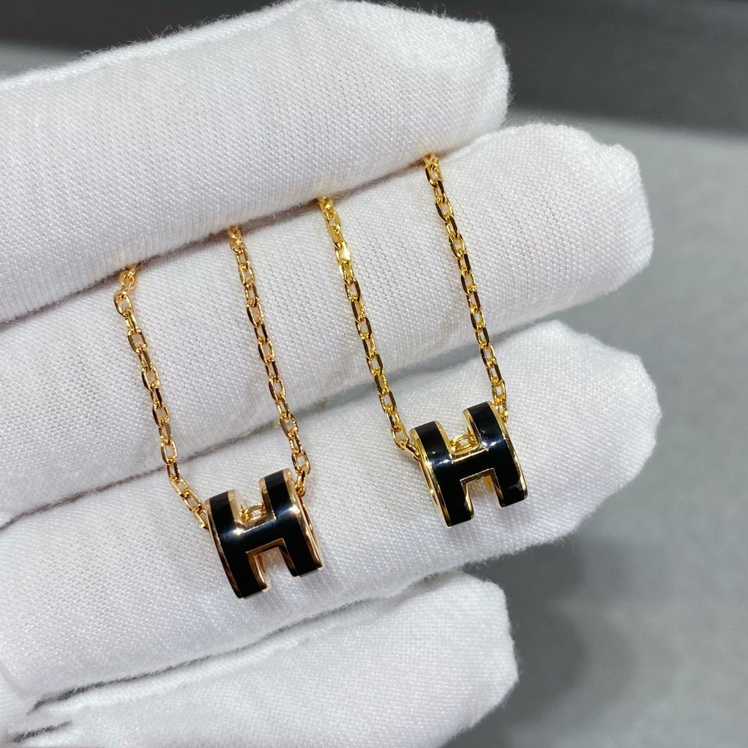 [⭐JeweliWhal]MINI POP H NECKLACE