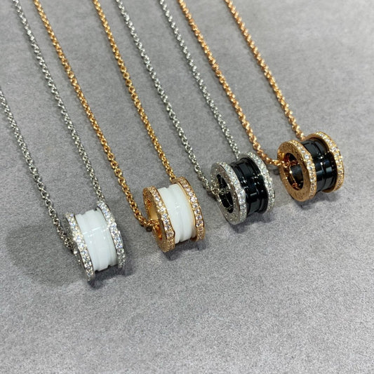 [⭐JeweliWhal]ZERO 1 DIAMOND CERAMIC NECKLACE
