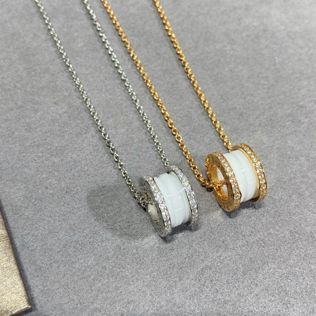 [⭐JeweliWhal]ZERO 1 DIAMOND CERAMIC NECKLACE