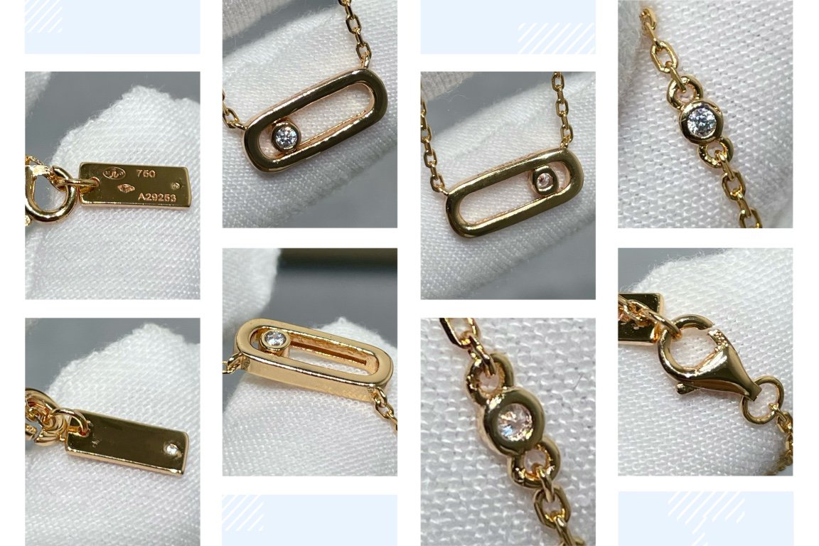 [⭐JeweliWhal]MOVE UNO DIAMOND NECKLACE