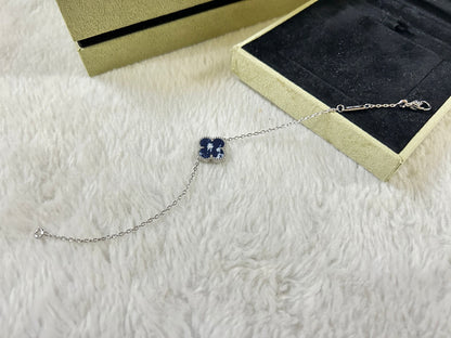 [⭐JeweliWhal]CLOVER 1 MOTIF PIETERSITE BRACELET