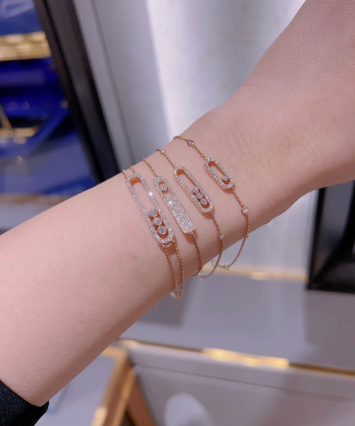 [⭐JeweliWhal]MOVE CLASSIQUE DIAMOND PAVED BRACELET