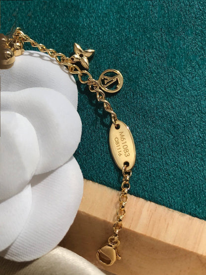 [⭐JeweliWhal]BLOOMING PINK GOLD MOP BRACELET