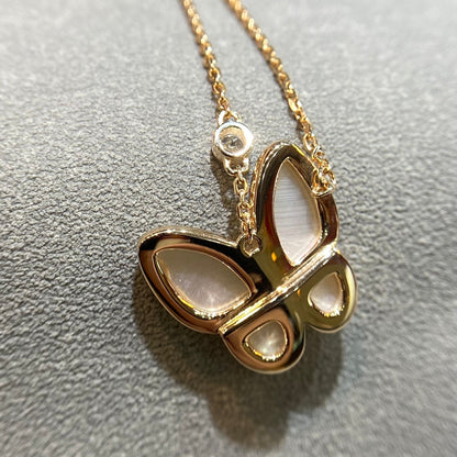 [⭐JeweliWhal]BUTTERFLY MOP DIAMOND NECKLACE