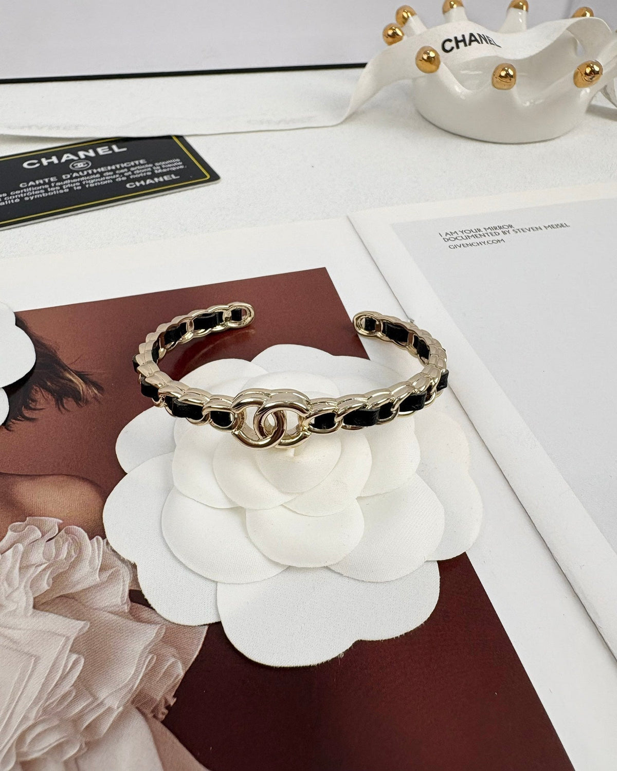 [⭐JeweliWhal]Double C Open Bangle