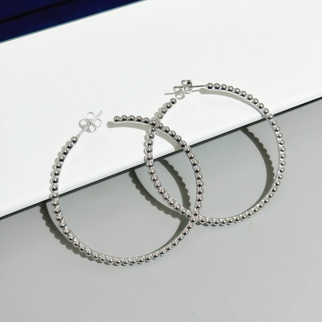 [⭐JeweliWhal]SMOOTH BEAD STUD EARRINGS